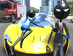 维加斯绳索英雄手机版免费下载 - 火柴人动作射击游戏