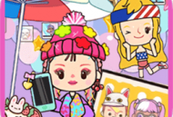 迷你城堡小屋游戏：儿童城镇建设乐趣无限