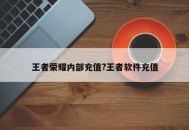 王者荣耀内部充值?王者软件充值