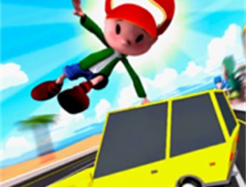 汽车跳跃冲刺游戏下载