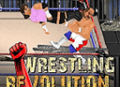 摔跤革命2d最新版下载：动作射击摔跤游戏