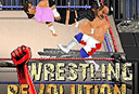摔跤革命2d最新版下载：动作射击摔跤游戏