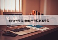 dota一号位!dota一号位到五号位