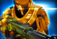 下载最新版本的霓虹阴影手游：机器人射击战斗游戏