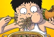 下载吃播汉化版游戏 - 美食挑战，开启吃货主播生涯！