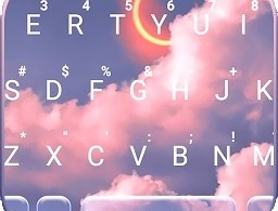 aesthetic clouds主题键盘app下载
