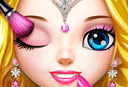 芭比娃娃化妆游戏：时尚妆容设计派对