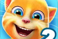 会说话的金杰猫2游戏下载 - 休闲益智生日派对庆祝