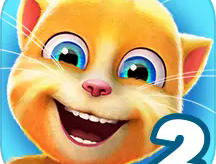 会说话的金杰猫2游戏下载 - 休闲益智生日派对庆祝