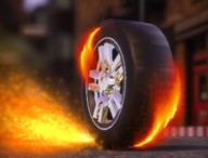 疯狂的轮胎竞速游戏下载 - 休闲驾驶挑战，展现你的驾驶技巧！