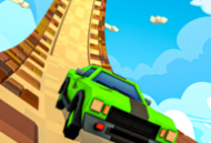 方块坡道飞车游戏下载：刺激的赛车竞速冒险