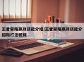 王者荣耀嬴政技能介绍/王者荣耀嬴政技能介绍和打法视频