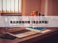 青云决游戏代理（青云决开服）