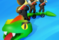 枪蛇争霸赛下载 - 休闲射击游戏，组建蛇队挑战竞技场