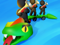 枪蛇争霸赛下载 - 休闲射击游戏，组建蛇队挑战竞技场