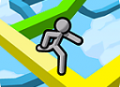 高空转向最新版游戏下载 - 安卓火柴人跑酷冒险