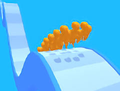 下载人群飞奔小游戏(Crowdhill 3D)