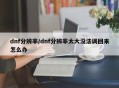dnf分辨率/dnf分辨率太大没法调回来怎么办