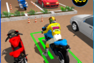 摩托车的停车场：沉浸式驾驶体验