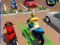 摩托车的停车场：沉浸式驾驶体验