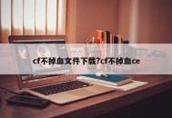 cf不掉血文件下载?cf不掉血ce
