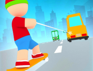 勾车跑酷游戏下载 2022最新版休闲益智跑酷体验