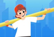 特技棍侠之旅APP下载体验：休闲益智的跑酷冒险