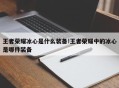 王者荣耀冰心是什么装备!王者荣耀中的冰心是哪件装备
