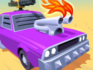 沙漠战车内置菜单版下载 - 赛车竞速射击游戏