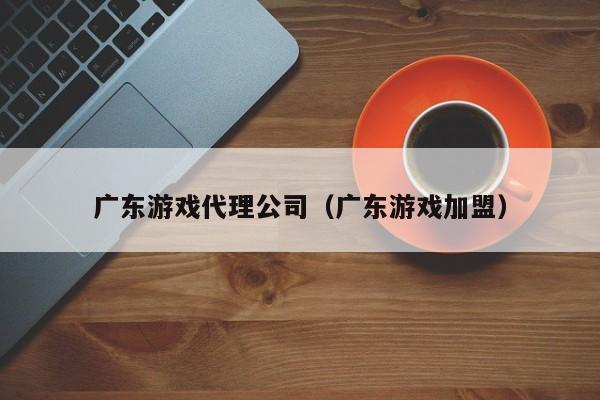 广东游戏代理公司(广东游戏加盟)