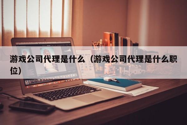 游戏公司代理是什么(游戏公司代理是什么职位)