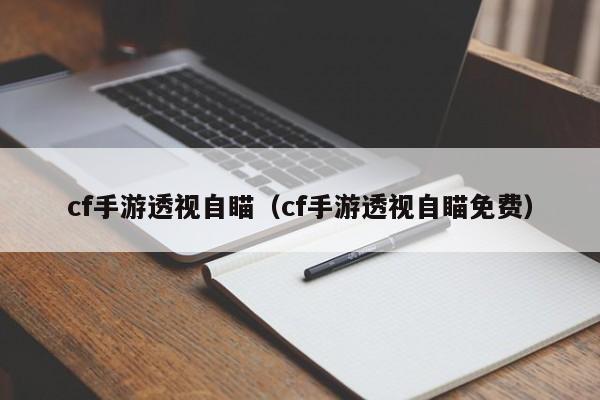 cf手游透视自瞄(cf手游透视自瞄免费)