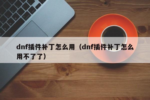 dnf插件补丁怎么用(dnf插件补丁怎么用不了了)