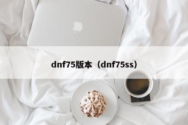 dnf75版本(dnf75ss)