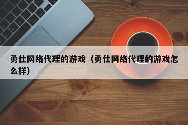勇仕网络代理的游戏(勇仕网络代理的游戏怎么样)